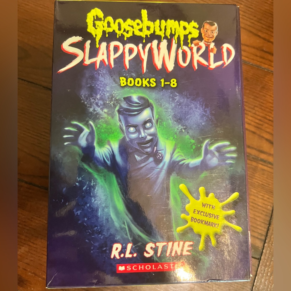 Goosebumps SlappyWorld Books 1-8 Set
